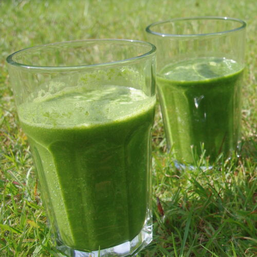 Dürfen nicht fehlen: Die berühmten grünen Smoothies! 1