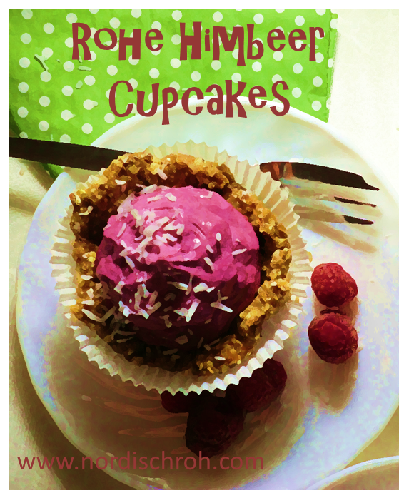 Rohkost Himbeer Cupcakes 2 Rohkost Himbeer Cupcakes 1