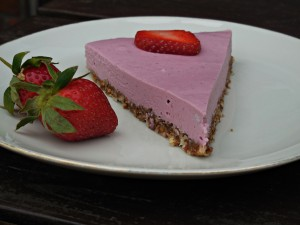 Strawberry Cheescake Erdbeer Käsechuchen
