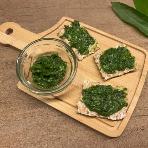 Bärlauch Aufstrich .:. Fast wie Bärlauch Butter 1 Bärlauch Aufstrich