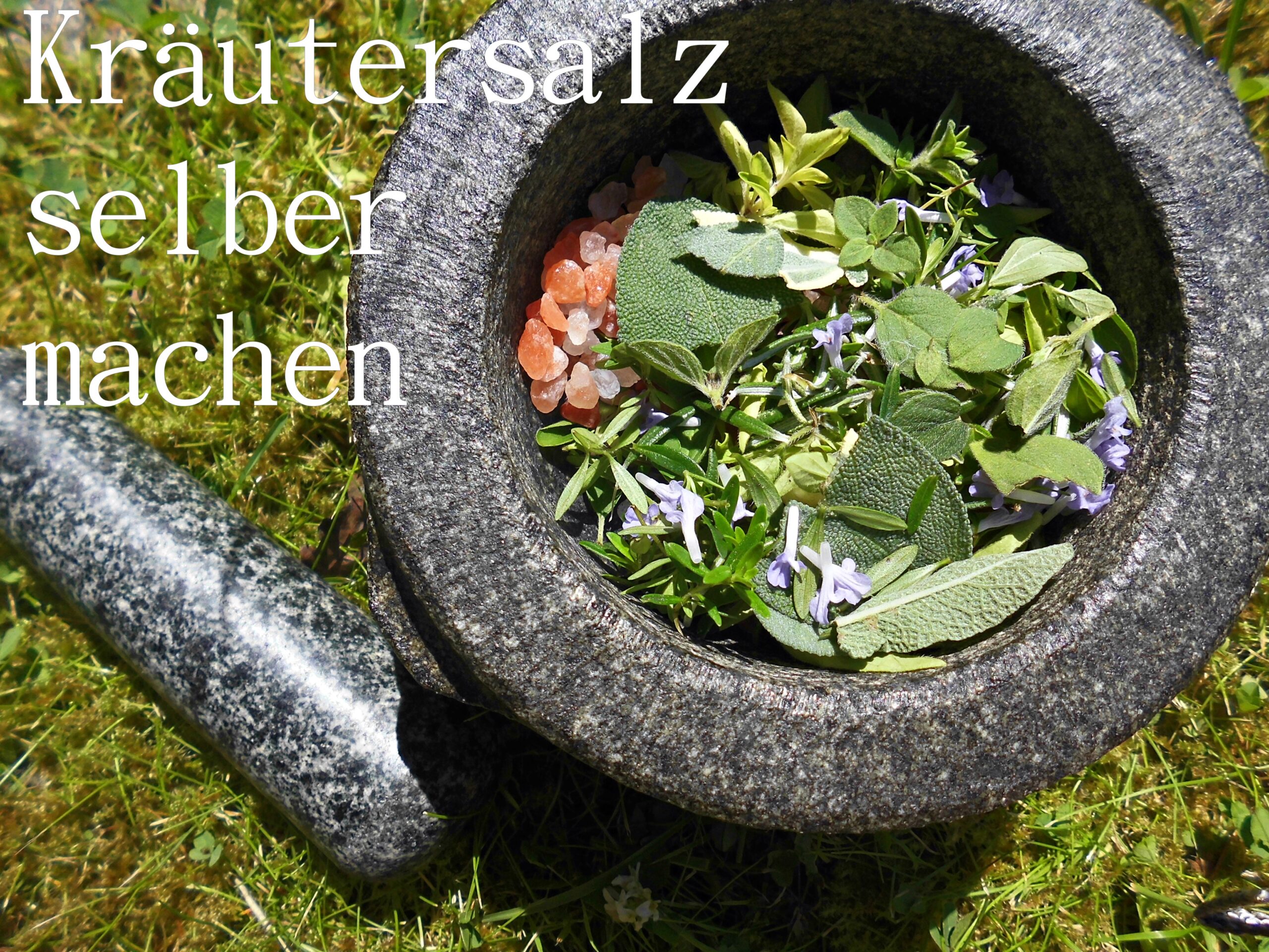 Kräutersalz selber machen